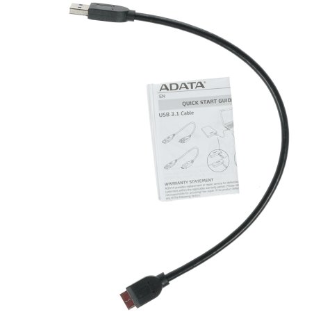 Внешний HDD 2.5" ADATA HD330, 1TB, USB 3.2 Gen 1 Type-A, 5400 rpm, черный