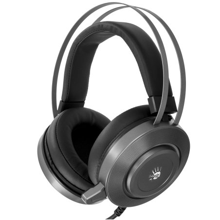 Наушники с микрофоном A4Tech Bloody G521S серый 2.3м мониторные USB оголовье (G521S)
