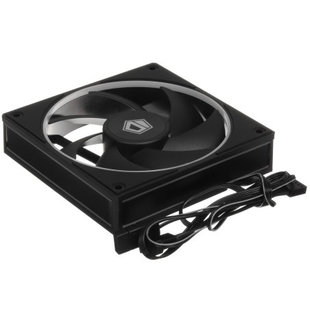 Вентилятор для корпуса ID-Cooling AF-127-ARGb-K черный, 120 мм, 2000 об/мин, 29.9 дБ, 4 pin