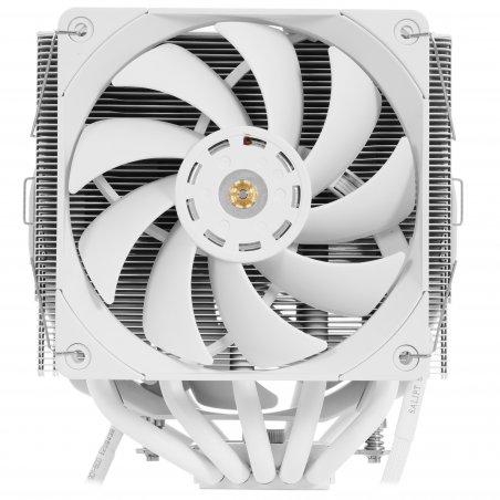 Кулер для процессора CPU Cooler Thermalright Peerless Assassin 140 Digital белый (4-pin PWM, 165мм, Ni/Cu, 6x6мм, 1x120мм + 1x140мм, 82.CFM, 29.6dBA, 1850RPM, S: 1200, 1700, 1851, 115X, 2011, 2066, AM4, AM5, белый)