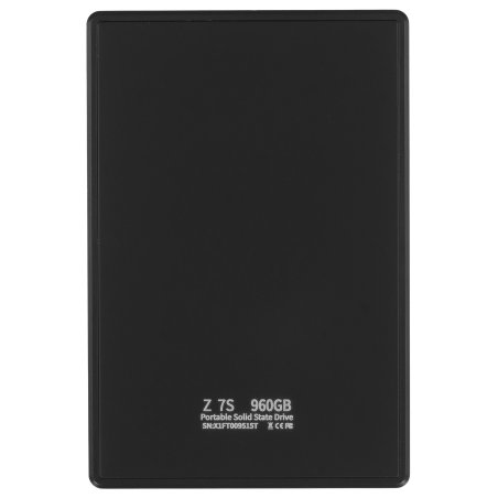 Внешний SSD Netac Z7S, 960 Gb, USB 3.2 Gen 2 Type-C, R/W 550/480, черный