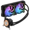 Жидкостная система охлаждения XPG Levante X 240, черный 120мм алюминий+медь 2000rpm 18.17db 4-pin 250W