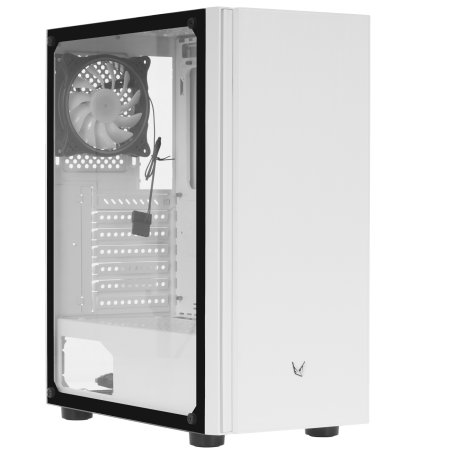 Компьютерный корпус AeroCool / Formula CL-3302W RGb белый без БП ATX 2xUSB 2.0 1xUSB 3.0 audio bott PSU