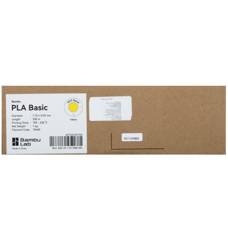 Пластик для принтера 3D Bambu Lab A00-Y0-1.75-1000-SPL PLA d1.75мм 1кг 1цв.