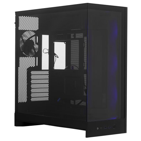 Компьютерный корпус без блока питания Case NZXT H9 Flow RGb (2025), Midi-Tower, TG, 3x140мм RGb + 1x120мм, 2xUSB-A 3.2 + 1xUSB-C 3.2, E-ATX, ATX, mATX, mITX черный