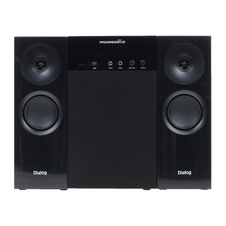 Колонки Dialog Progressive AP-100016 ВтBluetooth коричневый