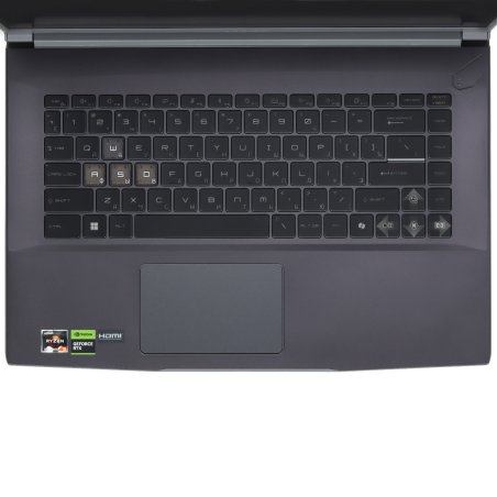 Ноутбук MSI Thin 15 B13VE-2650XRU серый 15.6" FHD IPS/Intel Core i5-13420H/16Gb/512Gb/RTX 4050-6Gb/DOS