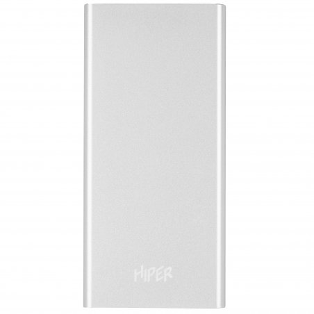 Портативный аккумулятор HIPER CORE 2XL Metal серебристый (10000 мА·ч)