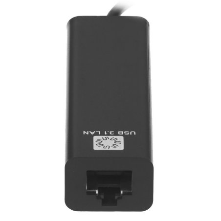 Кабель-адаптер 5bites UA3C-45-09BK USB3.1 / 3*USB2.0 / RJ45 100MB / черный