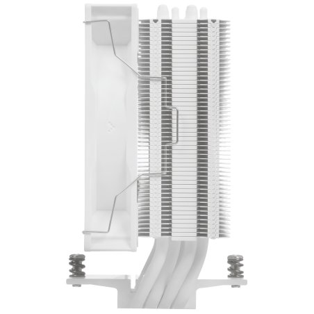 Кулер для процессора DEEPCOOL AG400 BK ARGb черный, 120 мм, алюминий/медь, 2000 об/мин, 31.6 дБ, 4 pin, 220 Вт, 150 мм