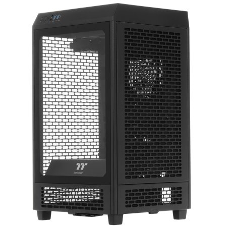 Компьютерный корпус Thermaltake The Tower 200 черный без БП miniITX 11x120мм 5x140мм 2xUSB 3.0 audio bott PSU