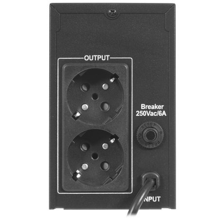 Источник бесперебойного питания ExeGate SpecialPro UNB-650.LED.AVR.EURO 650VA/360W, LED, AVR, 2 евророзетки, черный