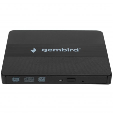 Оптический привод внешний CD/DVD привод USB 3.0 Gembird DVD-USB-03C пластик, черный