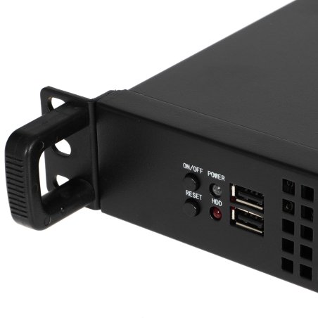 Серверный корпус ExeGate Pro 1U550-04 (RM 19", высота 1U, глубина 550, БП 400ADS, USB)