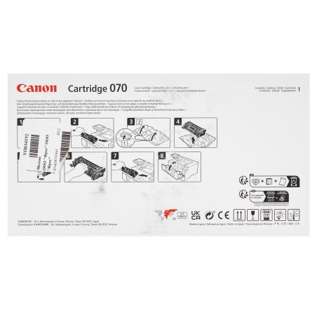 Картридж лазерный Canon CRG 070 BK черный (3000 стр) для Canon MF240/460 series