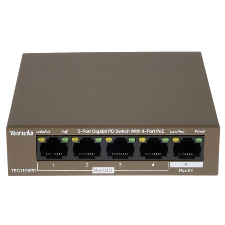 Коммутатор Tenda TEF1110P-8-63W