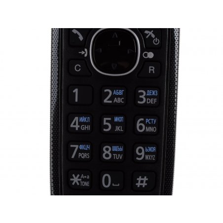 Телефон беспроводной (DECT) Panasonic KX-TG1612RUH (серый) Доп трубка в комплекте,АОН, Caller ID,12 мелодий звонка,поиск трубки