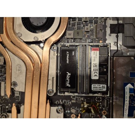 Оперативная память Kingston Fury Impact, DDR5, 64Gb (2x32Gb), 5600MHz, CL40, SO-DIMM