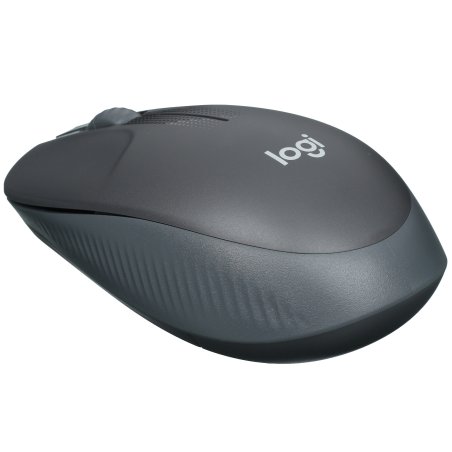 Мышь беспроводная Logitech M190 черный, 1000 dpi, радиоканал, USB, кнопки - 3