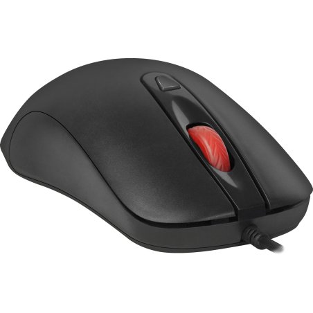 Мышь проводная Defender Omega MB-522 черный, 1600 dpi, USB, кнопки - 4