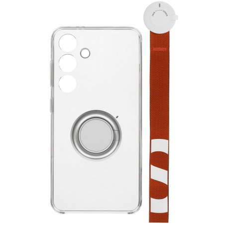 Чехол (клип-кейс) Samsung для Samsung Galaxy S24 S24 прозрачный (EF-XS921CTEGRU)