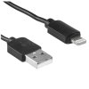 Кабель USB Гарнизон GCC-USB2-AP2-0.5M AM/Lightning, для iPhone5/6/7, IPod, IPad, 0.5м, черный, пакет