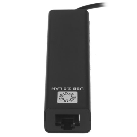 Кабель-адаптер 5bites UA2-45-06BKUSB2.0 / 3*USB2.0 / RJ45 100MB / черный