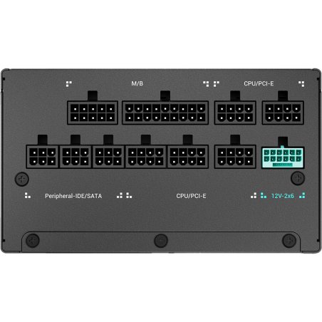 Блок питания Deepcool / GamerStorm PN1200M, 1200Вт, 80 PLUS Gold, 135мм, модульный, черный