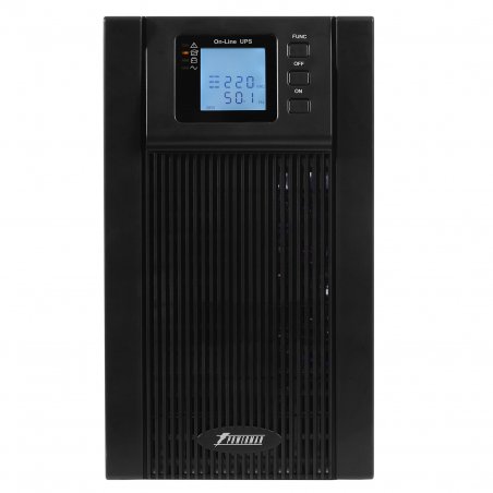Источник бесперебойного питания Powerman Online 3000VA/2400W, 220V, Tower, Out: 3xShuko, черный*Online3000