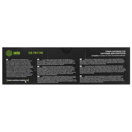 Картридж лазерный Cactus CS-TK1140 черный (7200 стр.) для Kyocera FS-1035MFP DP/1135MFP