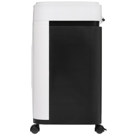 Шредер Heleos АП20-5 белый/черный с автоподачей (секр.P-5) перекрестный 131лист. 20лтр. скрепки скобы пл.карты