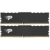 Оперативная память Patriot Signature Premium, DDR4, 32GB (2x16 GB), 3200 MHz, CL22, DIMM, радиатор, черный