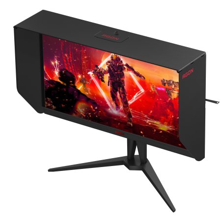 Монитор 27" AOC Agon Pro AG276UZD QD-OLED 3840x2160, 240 Гц, 0.03 мс, 16:9, 1000 кд/м² (пиковая), DisplayHDR True Black 400, DP 2.1, HDMI 2.1, USB-C, USB Hub (4x USB 3.2), динамики (2x5 Вт), FreeSync, Adaptive-Sync, черный