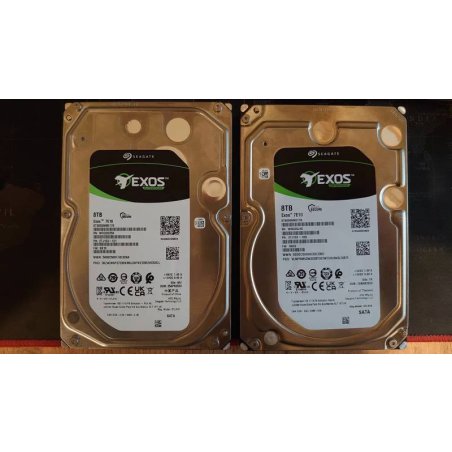 Жесткий диск Seagate Original SATA-III 8Tb ST8000NM017B Exos 7E10 (7200rpm) 256Mb 3.5"