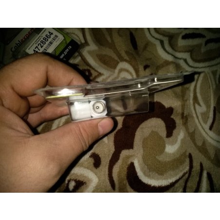 Разъем Cablexpert TVPL-9, TV (папа), 90 градусов, блистер