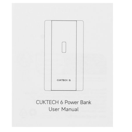 Портативный аккумулятор CUKTECH 55W 2C PB060 серый