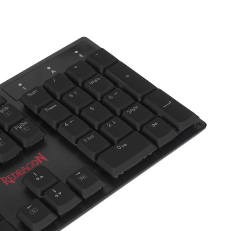 Клавиатура проводная Redragon Apas, USB, черный