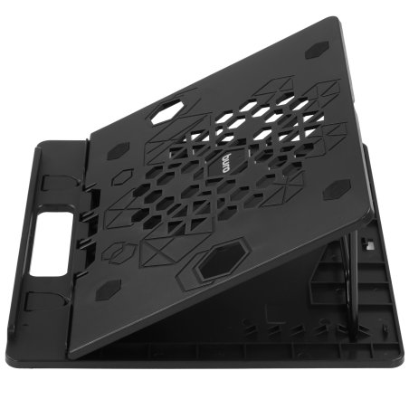 Подставка для ноутбука Buro BU-LS130 15.6" 280x250x15мм 520г металл/пластик черный