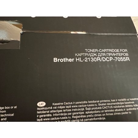 Картридж лазерный Cactus CS-TN2080 черный (700 стр.) для Brother HL-2130R/DCP-7055R