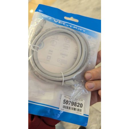 Патч-корд Vention прямой UTP cat.6, RJ45 - 3 м. синий