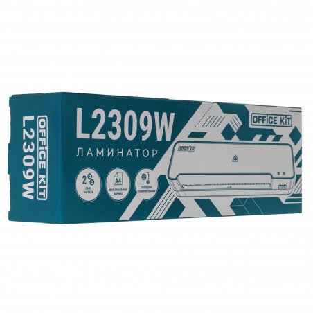 Ламинатор Office Kit L2309W, 2 вала, A4, 125мкм, 300мм/мин