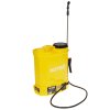 Опрыскиватель аккумуляторный Huter SP-12AC, аккумуляторный, ранцевый, 12л, желтый/черный