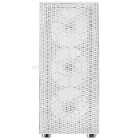 Компьютерный корпус Montech X3 Mesh белый без БП ATX 3x120мм 2xUSB2.0 1xUSB3.0 audio bott PSU