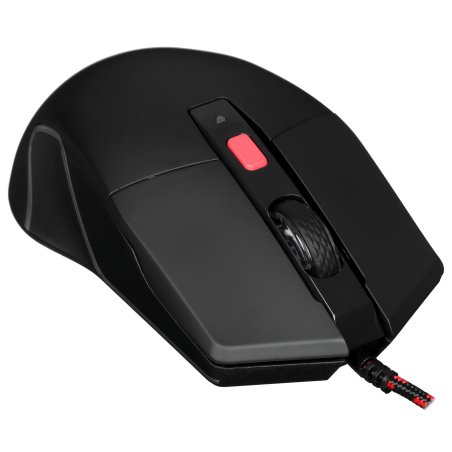 Мышь проводная Acer Nitro OMW301 черный, 7200 dpi, USB, кнопки - 6