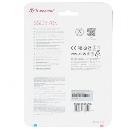 Накопитель SSD Transcend SATA III 120Gb TS120GSSD220S 2.5"