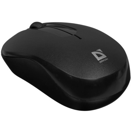 Мышь беспроводная Defender Datum MM-285 черный, 1600 dpi, радиоканал, USB, кнопки - 3