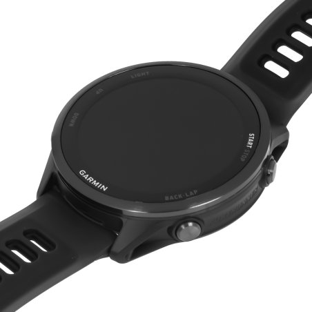 Смарт-часы Garmin Forerunner 570 черный, темно-серый безель, черный ремешок 47мм