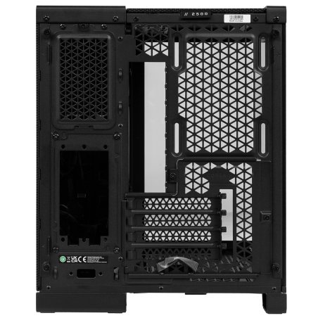 Компьютерный корпус без блока питания Case Corsair iCUE LINK 2500X RGb, Midi-Tower, TG, 2x120мм RGb, 2xUSB-A 3.2, 1xUSB 3.2 Type-C, mATX, mITX черный