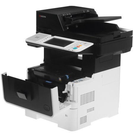 МФУ лазерное Kyocera ECOSYS MA4500ix (110C113NL0), A4, ч/б, печ. до 45 стр/мин., скан. до 60 стр/мин. (ч/б) 40 стр/мин. цвет, 1200 x 1200 dpi (печать) 600x600dpi (скан.), USB, RJ-45, Air Print, Mopria