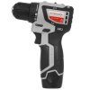 Дрель-шуруповерт аккумуляторная ИНТЕРСКОЛ ДА-10/12В 687.2.2.70, 12 В, 2 А·ч, аккумуляторная